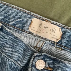 Free People straight leg jeans